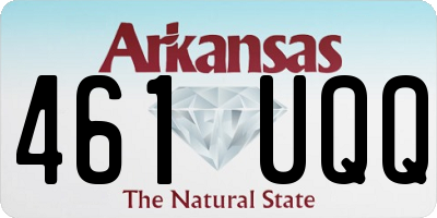 AR license plate 461UQQ