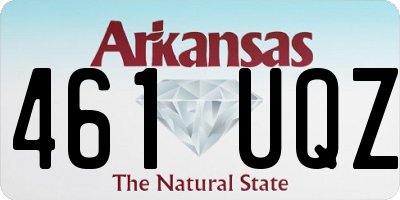 AR license plate 461UQZ