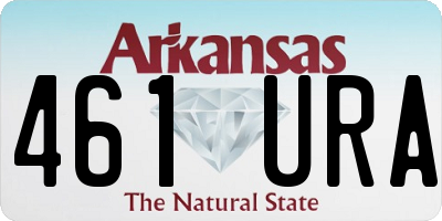 AR license plate 461URA
