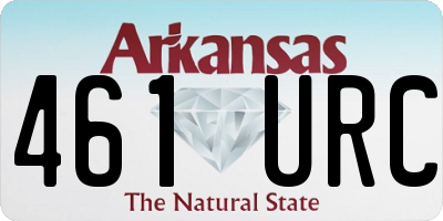 AR license plate 461URC