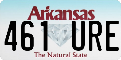 AR license plate 461URE