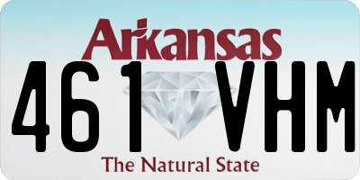 AR license plate 461VHM