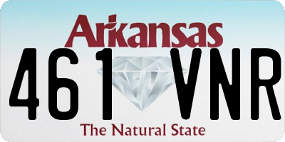 AR license plate 461VNR