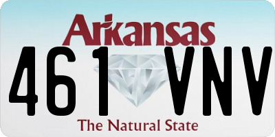 AR license plate 461VNV