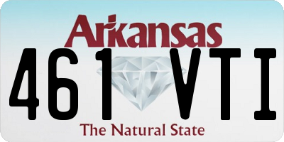 AR license plate 461VTI