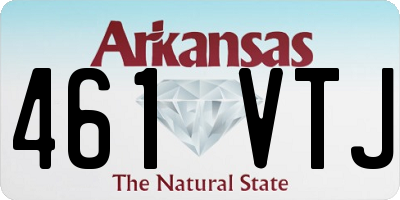 AR license plate 461VTJ
