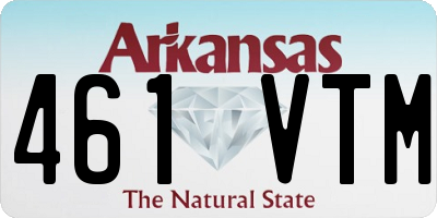 AR license plate 461VTM