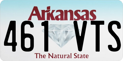 AR license plate 461VTS