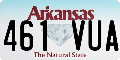 AR license plate 461VUA