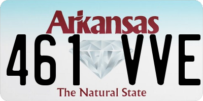 AR license plate 461VVE