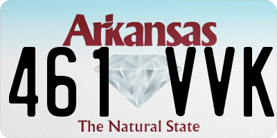AR license plate 461VVK