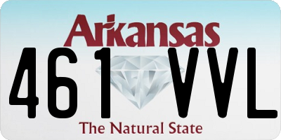 AR license plate 461VVL