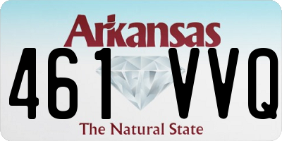 AR license plate 461VVQ