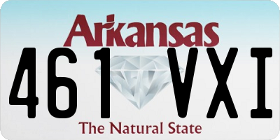 AR license plate 461VXI