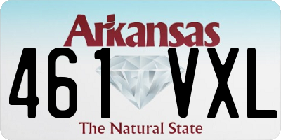 AR license plate 461VXL
