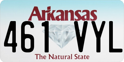 AR license plate 461VYL