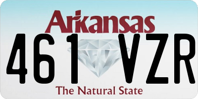 AR license plate 461VZR