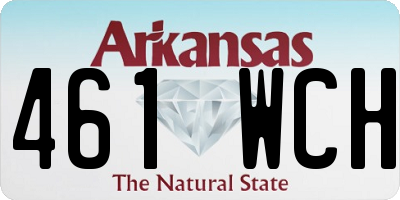 AR license plate 461WCH