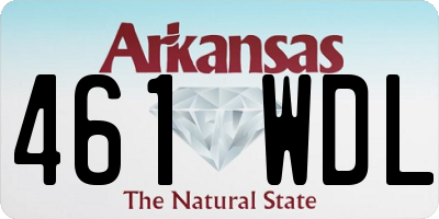 AR license plate 461WDL