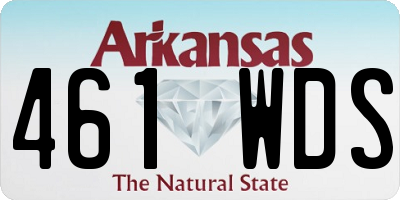 AR license plate 461WDS