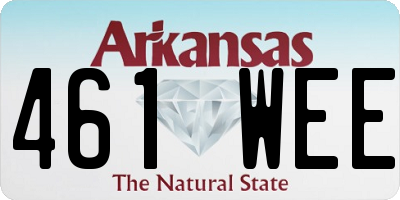 AR license plate 461WEE
