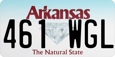 AR license plate 461WGL