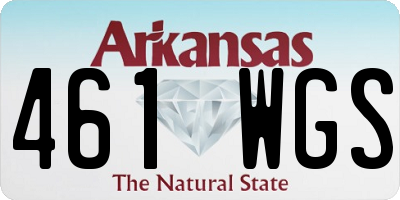 AR license plate 461WGS