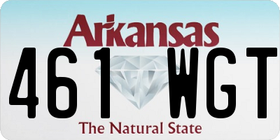 AR license plate 461WGT