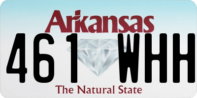 AR license plate 461WHH