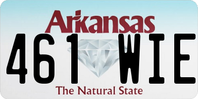 AR license plate 461WIE