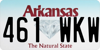 AR license plate 461WKW