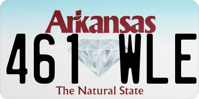 AR license plate 461WLE