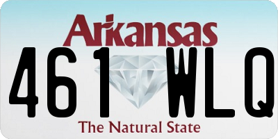 AR license plate 461WLQ