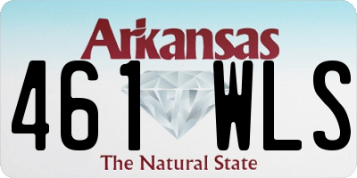 AR license plate 461WLS