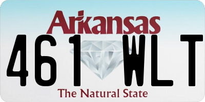 AR license plate 461WLT