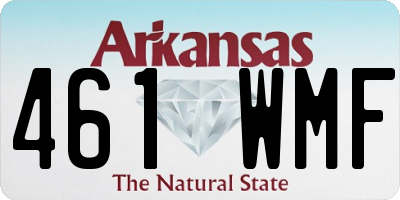 AR license plate 461WMF