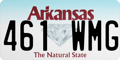 AR license plate 461WMG