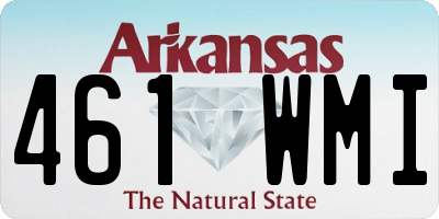 AR license plate 461WMI