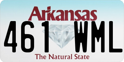 AR license plate 461WML