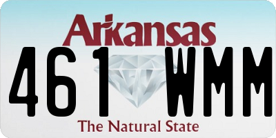 AR license plate 461WMM