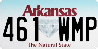 AR license plate 461WMP