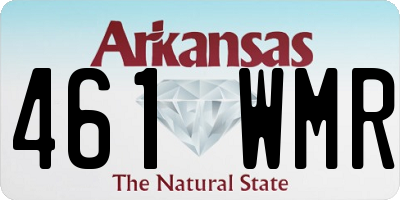 AR license plate 461WMR