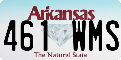 AR license plate 461WMS