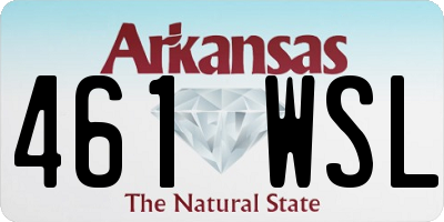 AR license plate 461WSL