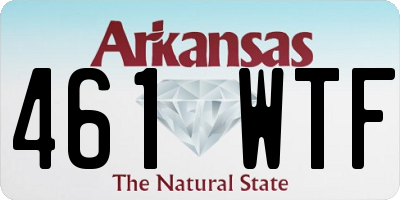 AR license plate 461WTF