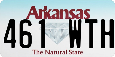 AR license plate 461WTH