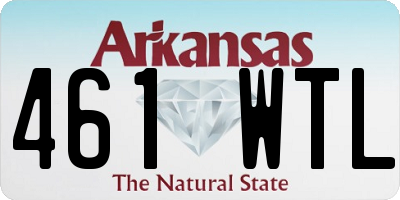 AR license plate 461WTL