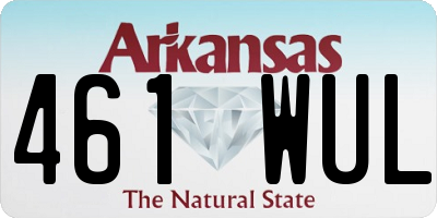 AR license plate 461WUL