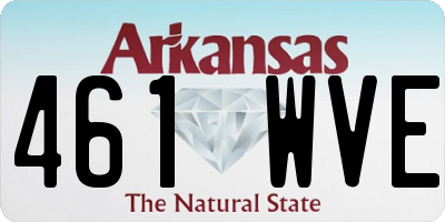 AR license plate 461WVE