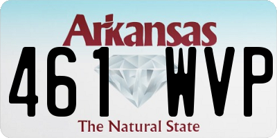 AR license plate 461WVP